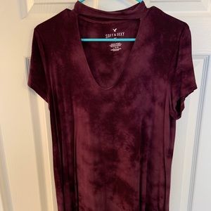AE Soft Tee with cutout